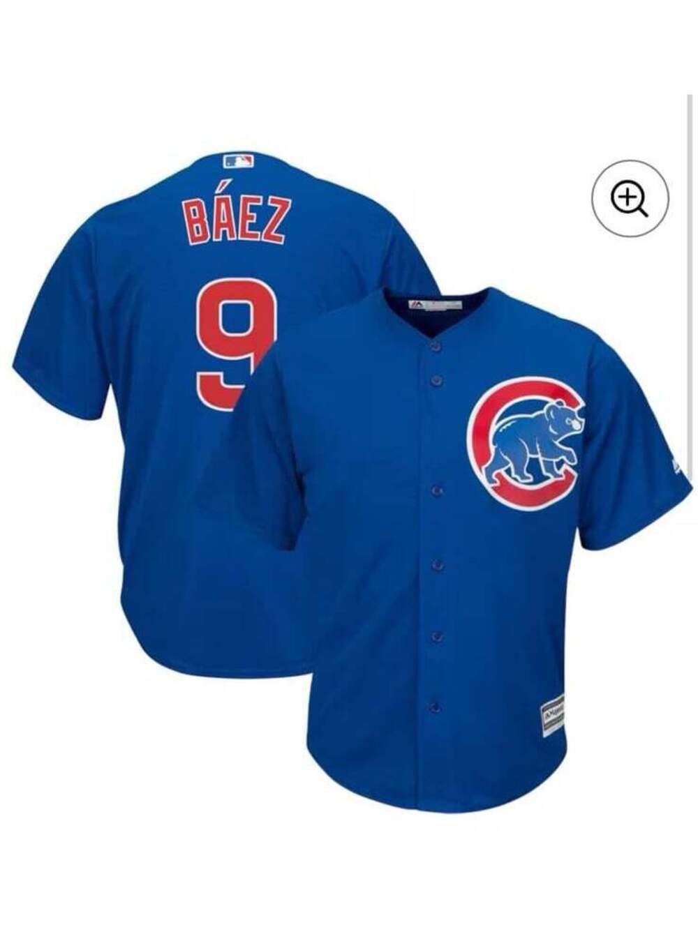 Men's Chicago Cubs Javier Baez Majestic Jersey